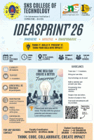 IDEASPRINT'26 Idea Pitching Event Poster